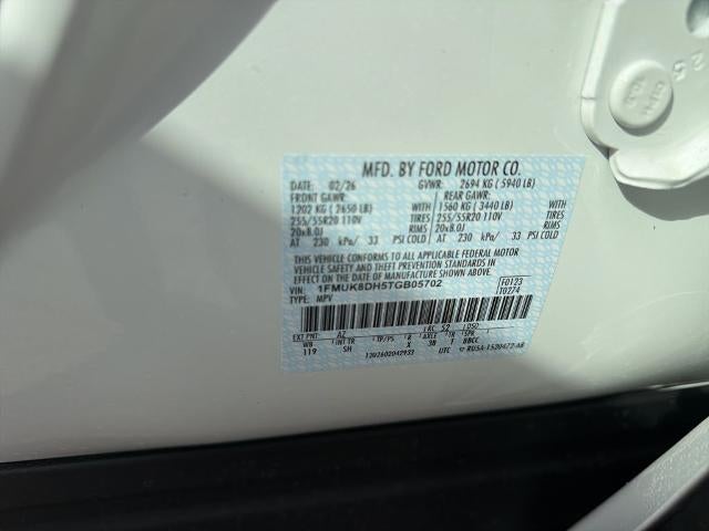 2026 Ford Explorer Active w/100A Pkg 4WD