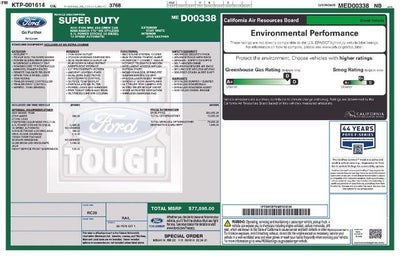 2021 Ford Super Duty F-350 SRW King Ranch 4WD Crew Cab 6.75' Box