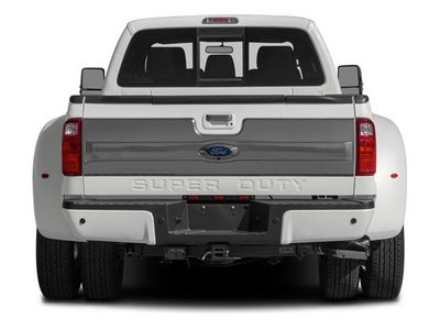 2014 Ford Super Duty F-350 DRW 4WD Crew Cab 8 Ft Box Platinum