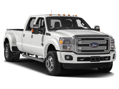 2014 Ford Super Duty F-350 DRW 4WD Crew Cab 8 Ft Box Platinum