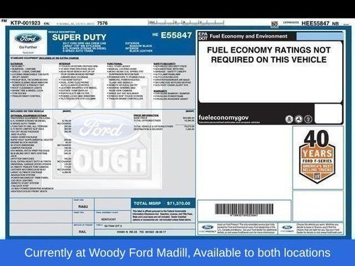 2017 Ford Super Duty F-350 DRW Lariat 4WD Crew Cab 8' Box
