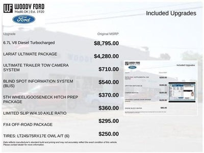 2017 Ford Super Duty F-350 DRW Lariat 4WD Crew Cab 8' Box