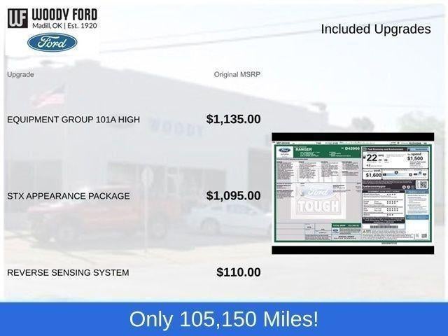 2022 Ford Ranger XL 2WD SuperCrew 5' Box