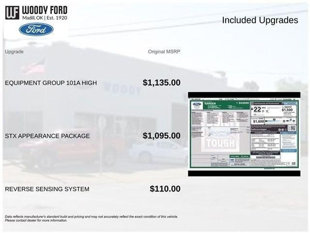 2022 Ford Ranger XL 2WD SuperCrew 5' Box