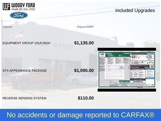 2022 Ford Ranger XL 2WD SuperCrew 5' Box
