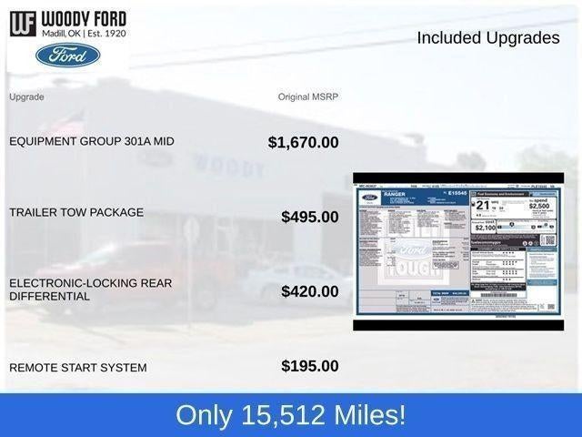 2023 Ford Ranger XLT 4WD SuperCrew 5' Box