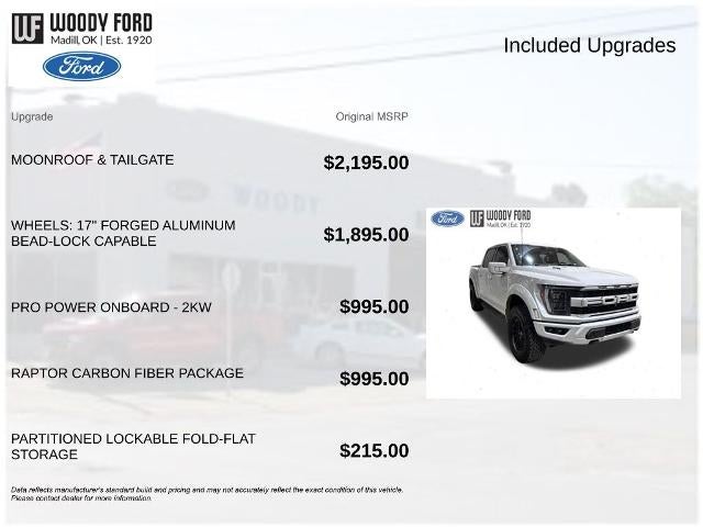 2023 Ford F-150 Raptor 4WD SuperCrew 5.5' Box