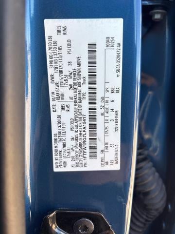 2020 Ford F-150 Raptor 4WD SuperCrew 5.5' Box