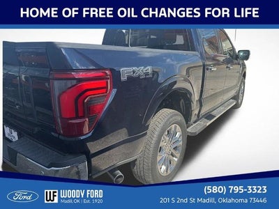 2025 Ford F-150 LARIAT 4WD SuperCrew 5.5' Box