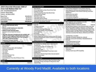 2023 Chevrolet Silverado 1500 Crew Cab Standard Box 4-Wheel Drive LT