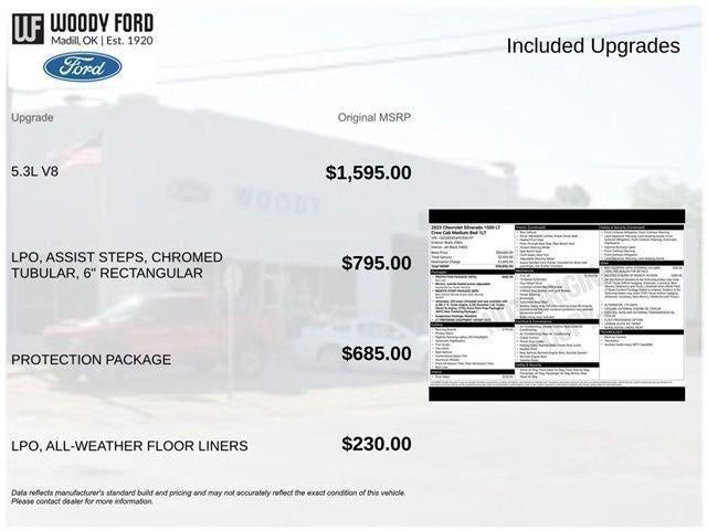 2023 Chevrolet Silverado 1500 Crew Cab Standard Box 4-Wheel Drive LT