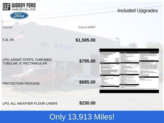2023 Chevrolet Silverado 1500 Crew Cab Standard Box 4-Wheel Drive LT