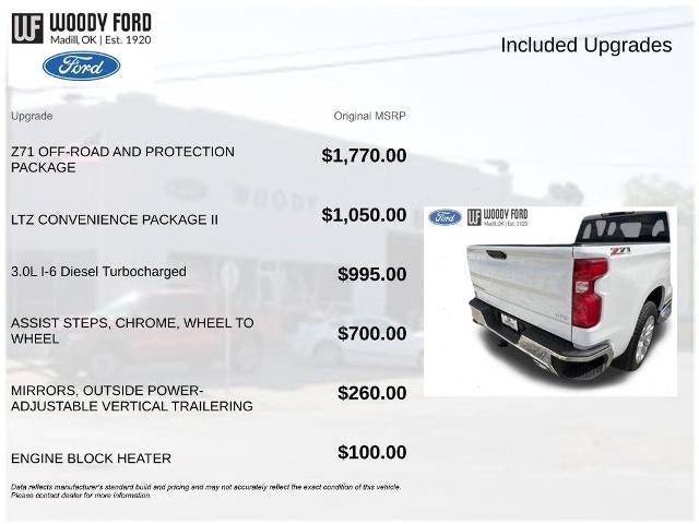 2024 Chevrolet Silverado 1500 Crew Cab Standard Box 4-Wheel Drive LTZ