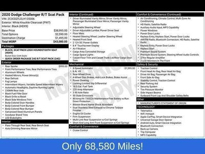 2020 Dodge Challenger R/T Scat Pack RWD