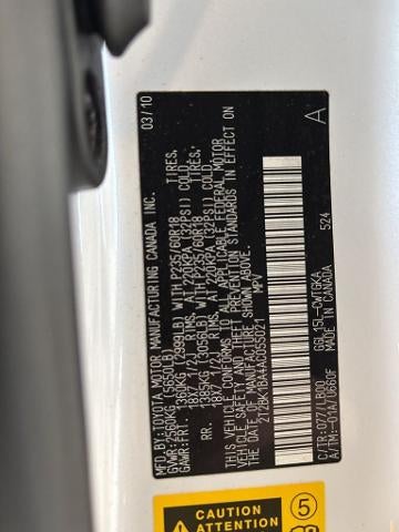 2010 Lexus RX 350 AWD 4dr