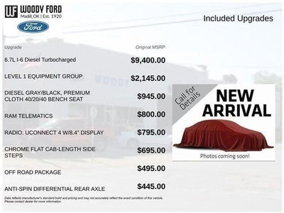 2021 RAM 2500 Big Horn 4x4 Crew Cab 6'4" Box