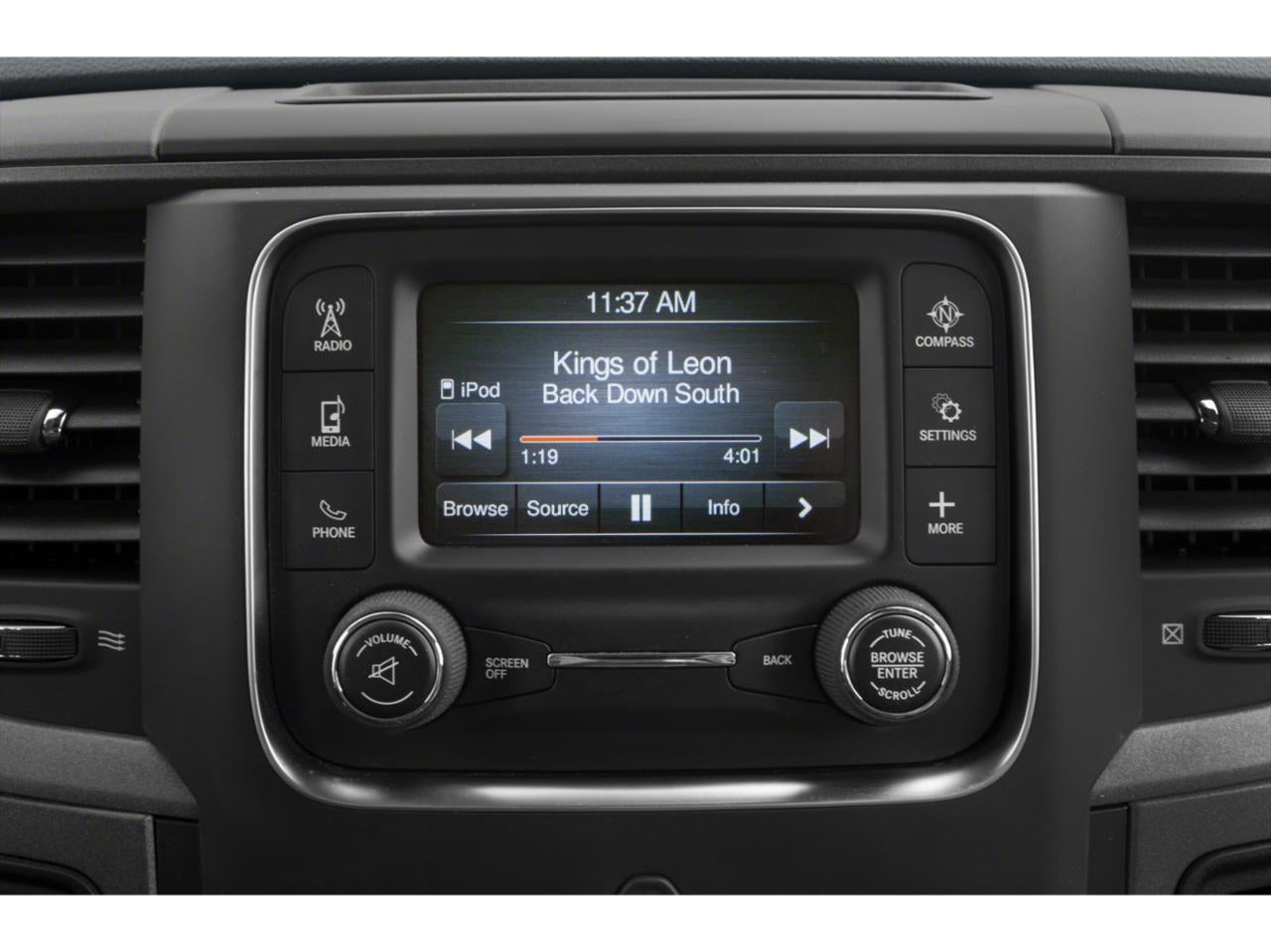 2018 RAM 5500 Chassis Cab Tradesman 4x2 Crew Cab 84" CA 197.4" WB