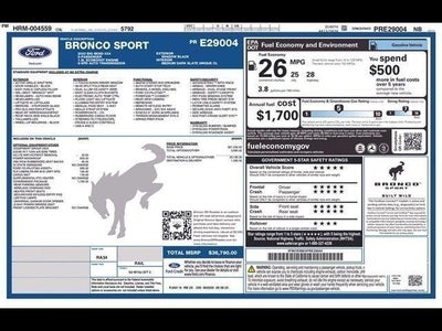 2023 Ford Bronco Sport Big Bend 4x4