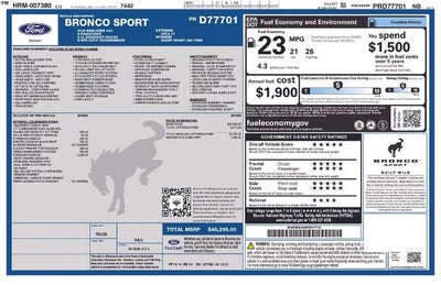 2023 Ford Bronco Sport Badlands 4x4