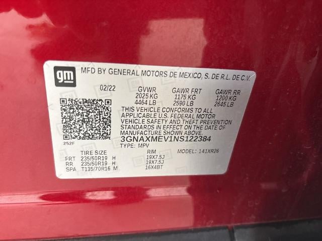 2022 Chevrolet Equinox FWD 4dr RS