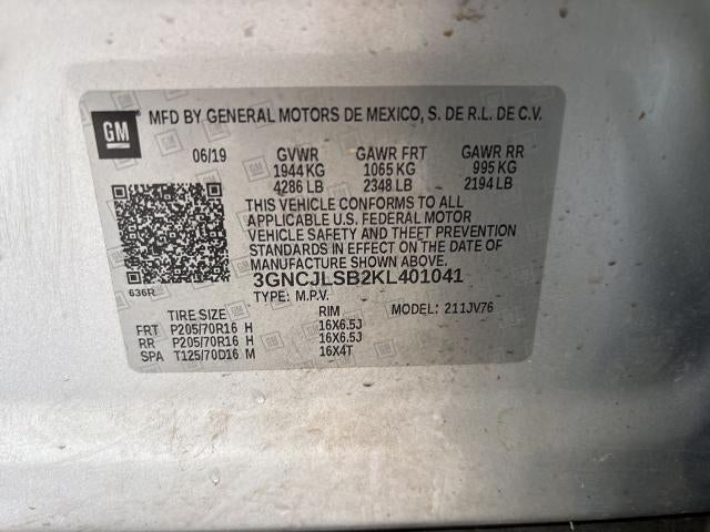 2019 Chevrolet Trax FWD 4dr LT