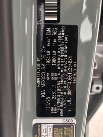 2026 Kia K4 LXS Sedan