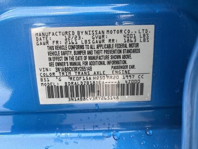 2024 Nissan Sentra SV CVT