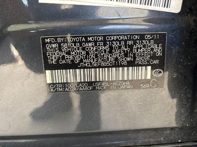 2011 Lexus LS 460 4dr Sdn AWD