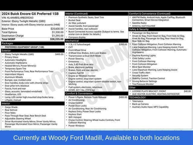 2024 Buick Encore GX Preferred FWD