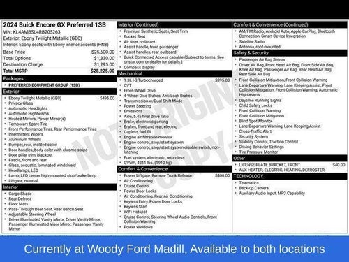 2024 Buick Encore GX Preferred FWD