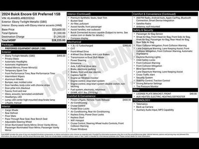 2024 Buick Encore GX Preferred FWD